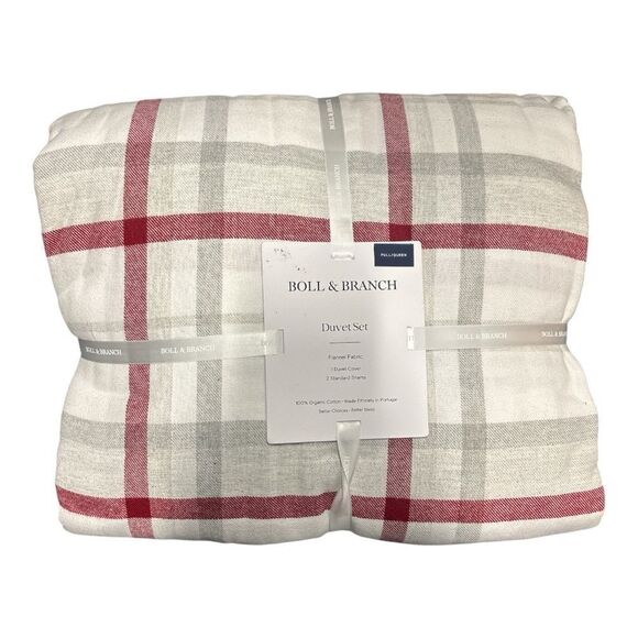 Boll and Branch Queen Duvet Set - Picture 3 of 4